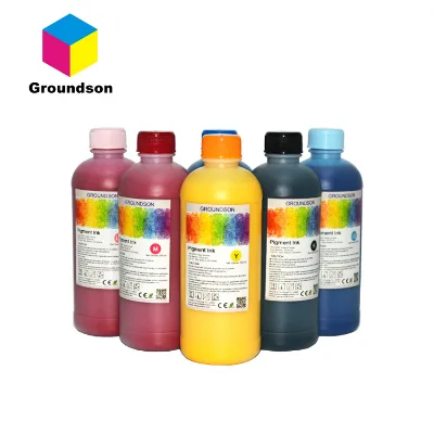 Groundson pigment ink For Epson 1390 1430 Printer Bulk CISS Pigment Ink
