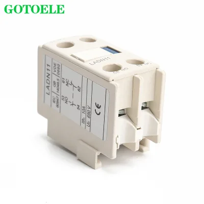 Best Quality Magnetic AC Contactor LA-DN11 1NO+1NC Auxiliary Contact 10A 2-Phase GOTOELE Brand