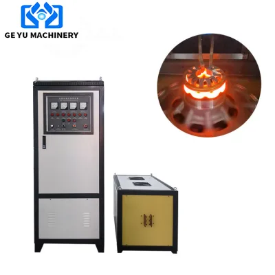 Reliable Electromagnetic Heater High Frequency Induction Heating Machine Adjustable 10-160KW Power IGBT Technology 380kg/minute