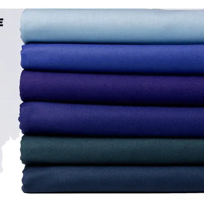 Polyester Viscose  Blend Fabric Suiting Men's Pants Suits TR Suit Fabric