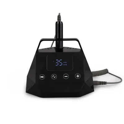 65w Nail Drill Machine New 2024 35000rpm Black Efile Nail Drill Manicure and Pedicure Machine