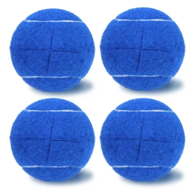 4PCS Precut Walker Tennis Balls 65mm Diameter Rubber Eco-Friendly Heavy Duty Floor Protectors Furniture Legs SY Brand