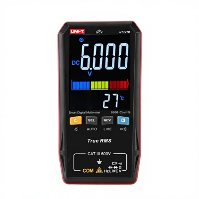 Uni-T UT121A/UT121B/UT122 Digital Multimeter Compact Intelligent Auto-Range True RMS NCV Data Retention Professional Use