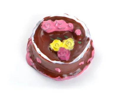 Dollhouse Miniature Accessories DIY Miniature Artificial Food Cake Decorative Craft Play Doll House Toy