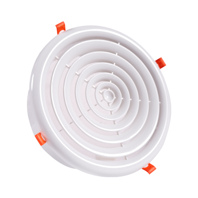ABS Air Vent Round Exhaust Vent White Inline Duct Fan Outlet Vent
