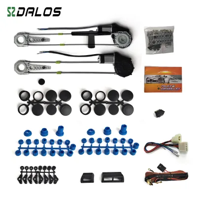 Durable Car Window Lifter Auto Security Parts Power Window Factory Wholesale Universal Window Control Motor Kit to All 12V Car