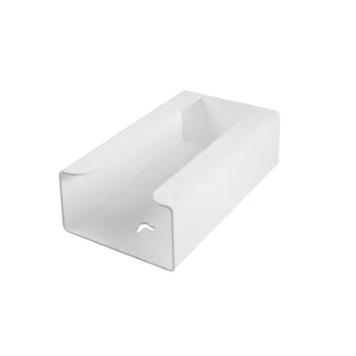 Clear White Black Wall Mounted Acrylic Glove Holder Lucite Lab Nitrile Exam Gloves Dispenser