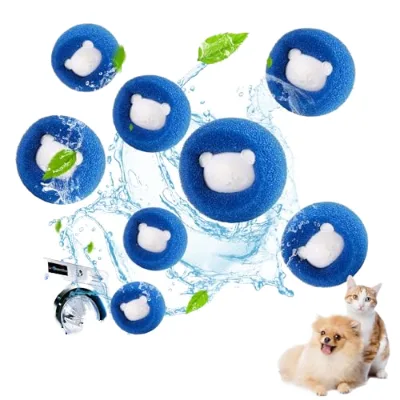 Home Laundry Fur Lint Remover Clothes Washer Hair Catcher Tool Washing Machine Pet Hair Remover for Laundry