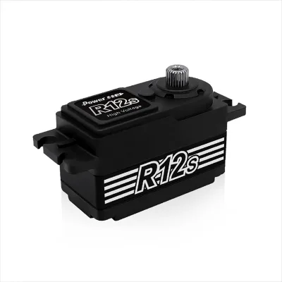 Power HD R12S 7.4V 12kg.cm Low Profile Digital Servo Coreless Motor 0.06S High Speed for 1/10 RC XV02 TT02 Drift Touring Car