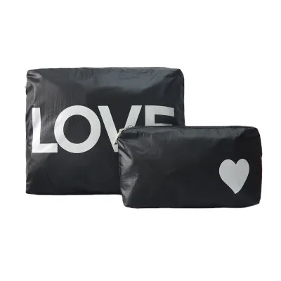 Large Capacity Makeup Pouch Waterproof Toiletries Storage Cosmetic Pouch Set
