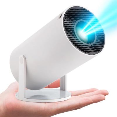Big Screen HY300 Movie Projector 200 ANSI Android Version Support 4K Smart Mini Projector