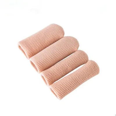 Ollas Sebs Toe Cap Protector, Gel Toe Tubes Separator, Silicone Gel Toe Tube Toe Cap Safety Bunion Splint