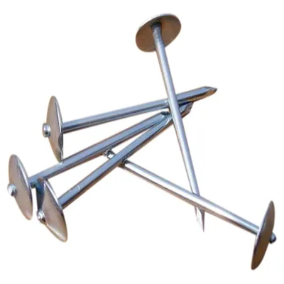 China Galvanized Twisted Umbrella Head Roofing Nails