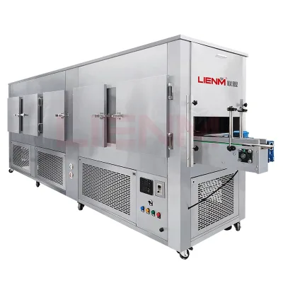 Automatic Cooling Solidified Material Petroleum Jelly/Chocolate/Lipstick Cooling Tunnel for Packaging Line