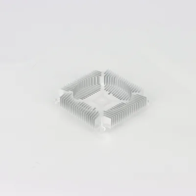 High Quality Sunflower Shape Aluminum Profile Heat Sink Bending Cutting Welding Processing Services
