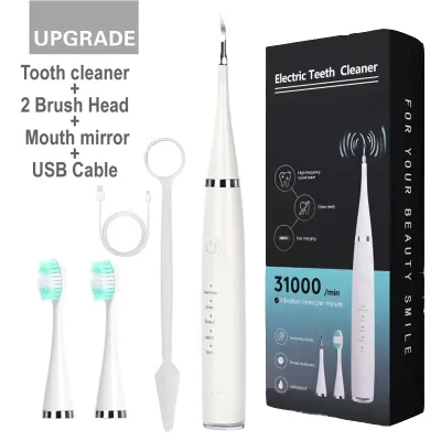 Wholesale Cheaper Dental Calculus Remover-Medical Grade Teeth Plaque Cleaner Tartar Scraper Rechargeable Waterproof Toothbrush