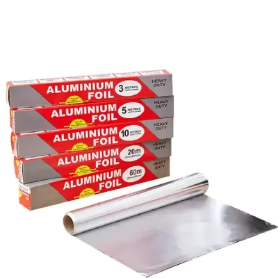 Chinese Factory Wholesale Plain Aluminum Foil for Hookah Shisha Alloy 8011 Soft Temper Roll