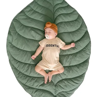 Cool Pad Cotton Quilted Washable Breathable Play Mat for Babies Toddlers Soft Padding Outdoor Bedroom Space Square Pattern Home