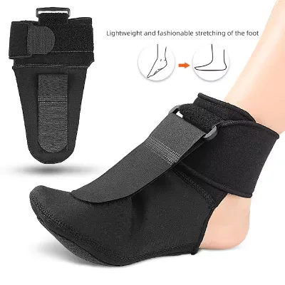 Plantar Fasciitis Night Splint Foot Orthotic Brace Adjustable Elastic Breathable Comfortable Ankle Support for Splint Foot