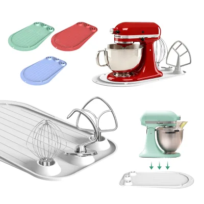 3-in-1 Stand Mixer Mat with Tool Docking Station Anti-Slip Base Reduces Noise and Vibration While Storing Attachments Neatly