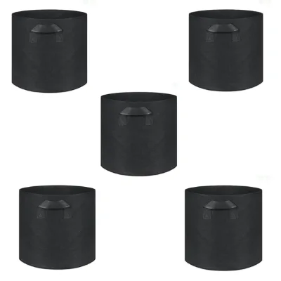 Commercial Grow Bags 15-65 Gallon | Robust PP Non-Woven Fabric for Fruits, Vegetables & Flowers