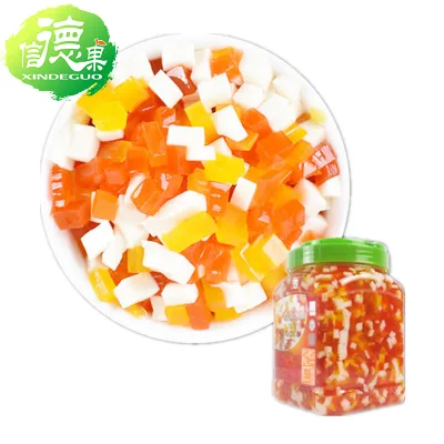 Rainbow Konjak Jelly, Bubble Tea Crystal Konjac Jelly