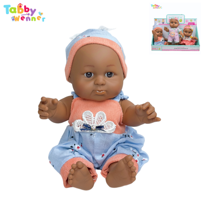 Best Sell TABBY&WENNER 3pcs 9inch Baby Plastic Doll in Set Doll Set