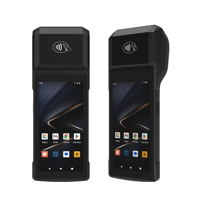 New Arrival 3+32GB Memory Android 14 Pos Hardware Handheld Edc Android 5.5 Inch All in One Pos Terminal With 2D Barcode Scanner