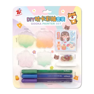 Full Custom Acrylic Marker Pen DIY Set DIY Crafts Brand WingArt Gooka Painter Set Creative Kids Toy Kids Crafts