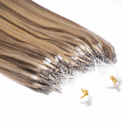 Competitive Price Micro Links Hair Extensions Curly Micro Link Human Hair Extensions Applied to Hair Extensions