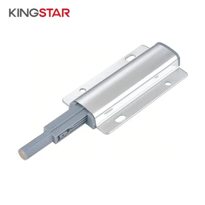 25N Aluminum Magnetic Push to Open Latch Cabinet Hardware Push Catcher for Bedroom Closet & Wardrobe