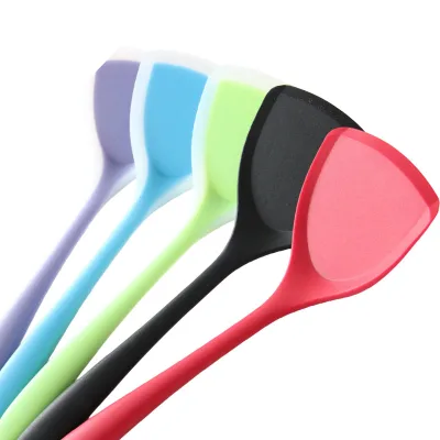 Silicone Spatula Integrated Silicone Cooking Spatula Non-stick Silicone Spatula Kitchen Tools