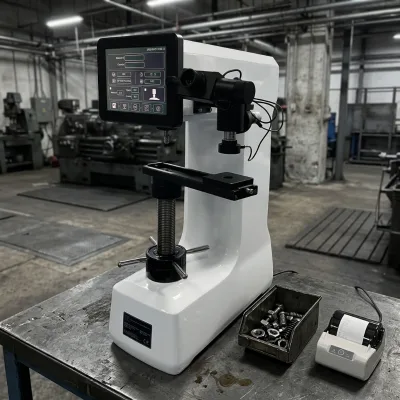 3kgf to 187.5kgf Test Force Universal Hardness Tester Closed Loop Force Sensor No Need Standard Weights