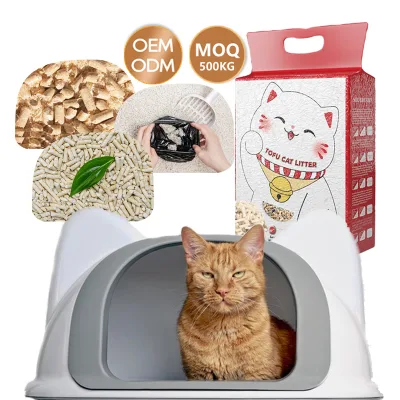 OEM Wholesale Natural Ecological Milk Bean Curd Cat Litter New Design Factory Product with Preferential Price Made From Tofu