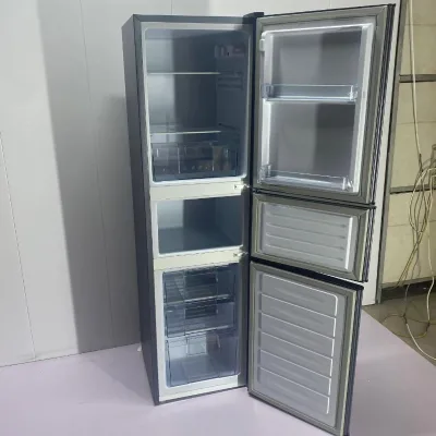 238L Household Large Capacity Three-door Refrigerator, Upper Refrigeration and Lower Freezer Fridges for Home Refrigerator