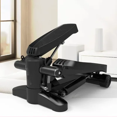Manufacturer Wholesale Household Mini Hydraulic Stepper with Resistance Bands with Resistance Bands in Home