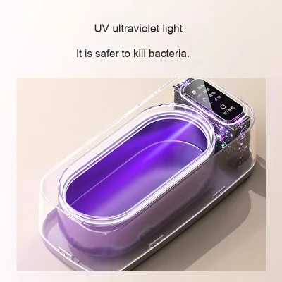 Fully Automatic Ultrasonic Lens Cleaning Machine for Eyeglasses Jewelry Contact Lenses Disinfection One Piece Batch Care