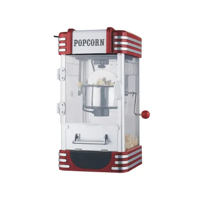 Household Electric Corn Popcorn Machine Popcorn Maker with Oil & Sugar for Commercial Use Also