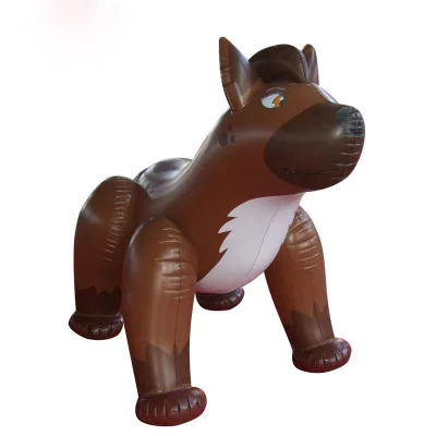 Inflatable Horse Riding Advertising Transparent Inflatable Horse