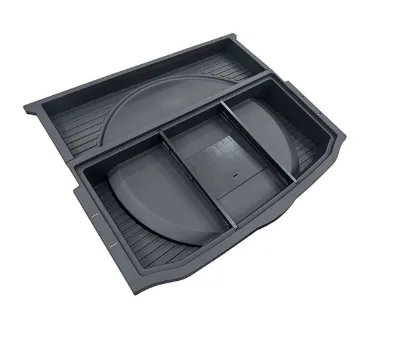 PP Material Tail Trunk Storage Bin Organizer for RAV4 2026 Auto Rear Cargo Hidden Stowing Box Interior Decor Accessories