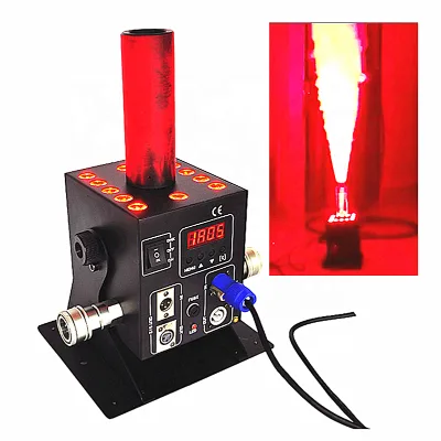 CO2 Spray LED Spray Machine, 6-meter Hose, Suitable for Discotheque Atomization, Party Machine, LED DMX