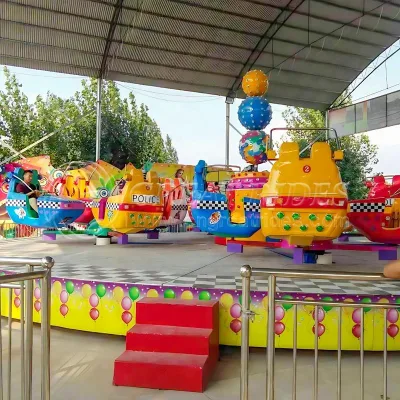 Customized Products Kids Fun Ground Rotating Ride Other Amusement Park Rides Crazy Dance Ride for Sale