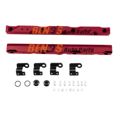 Aluminum Fuel Rails W/ Brackets for Chevy Manifold TBSS 5.3L 6.0L 2007-2014 2011