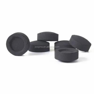 Premium Quality Round Shape 22 mm 33 mm Quick Lighting Self Burning Coal Charcoal for Hookah Incense