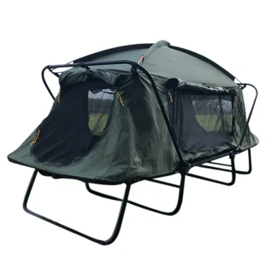 Cot Tent for Camping,Easy Setup Pop up Tents for Camping, 1 Person 2 Person Camping Cot & Tent, Camping Bed