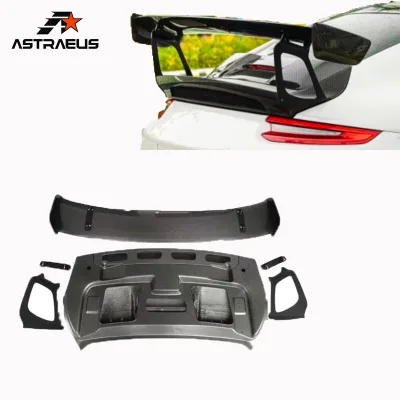 Dry Carbon Fiber Rear Wing for Porsche 991,911 GT2RS Rear Spoiler