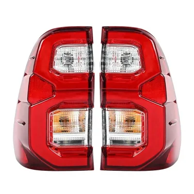 Pair of Twelve Volt Rear Tail Lights for 2020/2021/2022 for Hilux Revo OLIVER Fitment