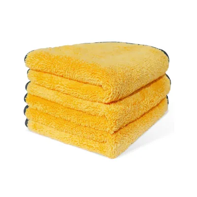 Microfiber Car Towel Quick-Dry Home Use Knitted Technique Polyester Material Custom Logo