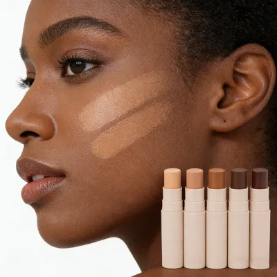 Private Label Custom Logo Vegan Contouring Cream 17 Colors Mineral-Based Waterproof Face Makeup Contour Stick Natural Concealer