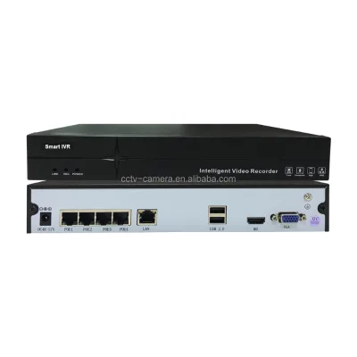 Linux Based Slink Private Protocol All-in-one Network Video Recorder Security System IVR 4CH POE NVR